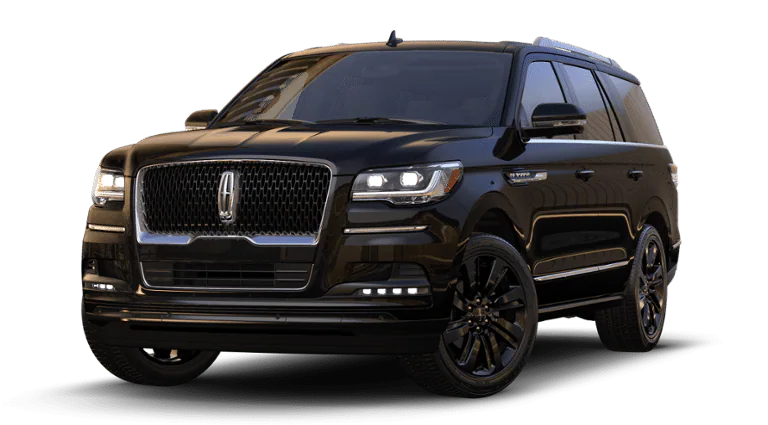 Black Lincoln Navigator SUV